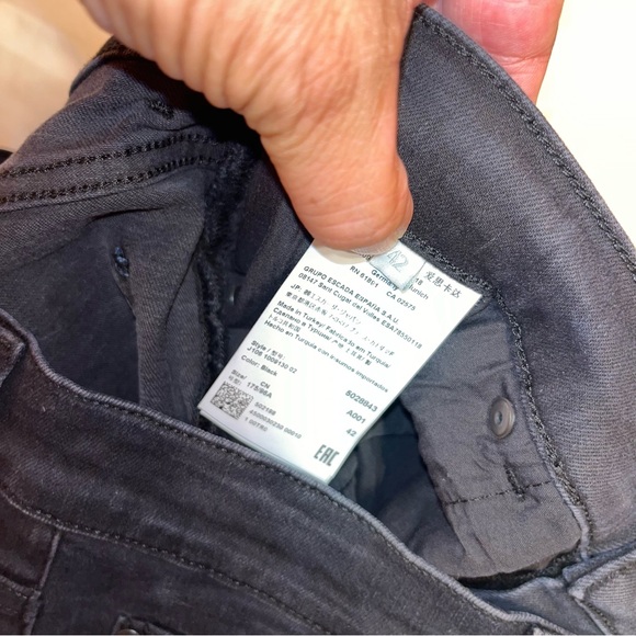 Escada Sport Linda Tapered Cigarette Ankle Jeans Jeans - Picture 13 of 13